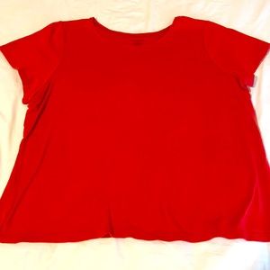 Charter Club women’s red/orange shirt Size 2X